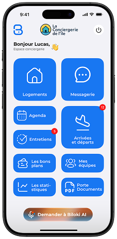 Interface Gestionnaire